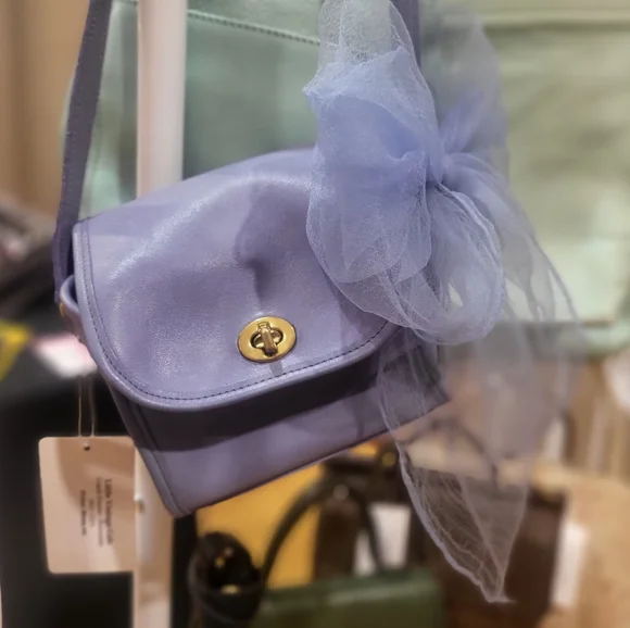 Vintage Coach Emmie 9018 Periwinkle - Picture 3 of 6